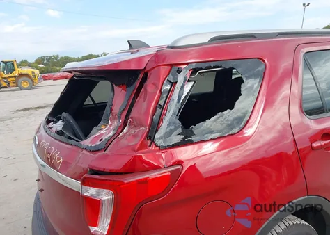 2018 Ford Explorer Xlt from USA, damaged, VIN 1FM5K7D82JGA24264